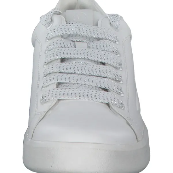 Damen Tamaris Klassische- & Business Schuhe<23850, Schnürschuhe, Damen, WHITE UNI