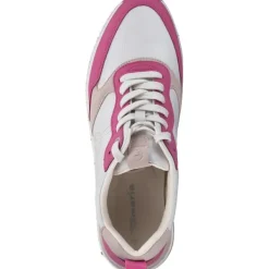 Damen Tamaris Klassische- & Business Schuhe<23733, Schnürschuhe, Damen, Pink