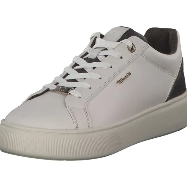 Damen Tamaris Klassische- & Business Schuhe<23700, Schnürschuhe, Damen, Weiß