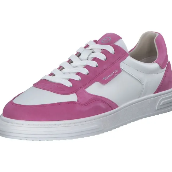 Damen Tamaris Klassische- & Business Schuhe<23617, Schnürschuhe, Damen, Pink