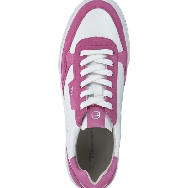 Damen Tamaris Klassische- & Business Schuhe<23617, Schnürschuhe, Damen, Pink