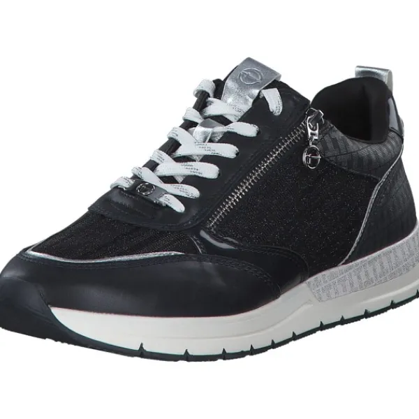 Damen Tamaris Klassische- & Business Schuhe<23732, Schnürschuhe, Damen, Blau