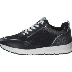 Damen Tamaris Klassische- & Business Schuhe<23732, Schnürschuhe, Damen, Blau