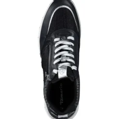 Damen Tamaris Klassische- & Business Schuhe<23732, Schnürschuhe, Damen, Blau