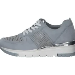 Damen Tamaris Sneakers<23745, Sneakers Low, Damen, Blau (sky pea./puch)