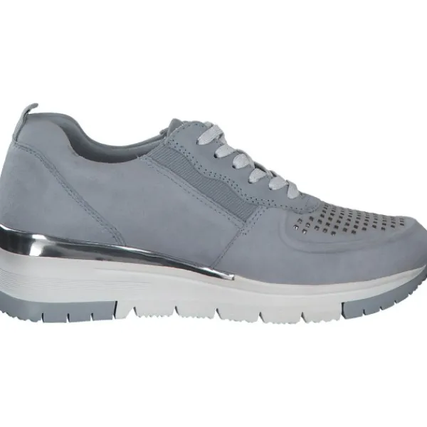 Damen Tamaris Sneakers<23745, Sneakers Low, Damen, Blau (sky pea./puch)