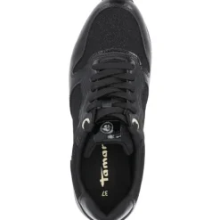Damen Tamaris Sneakers<23602, Sneakers Low, Damen, Schwarz