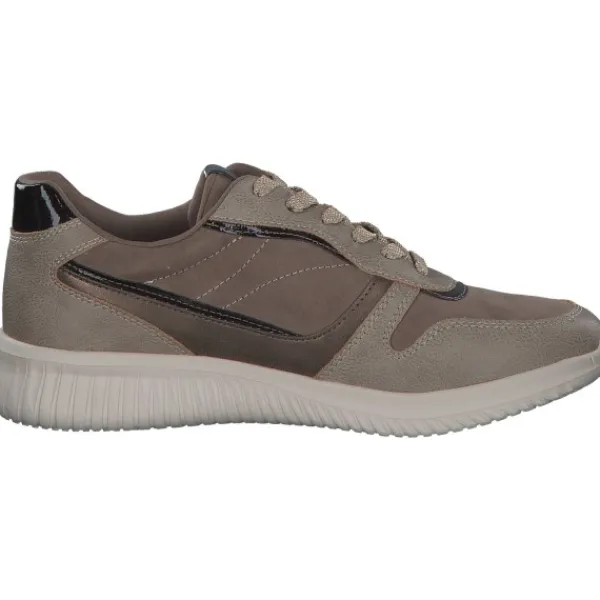 Damen Tamaris Sneakers<23746, Sneakers Low, Damen, Beige (Taupe)