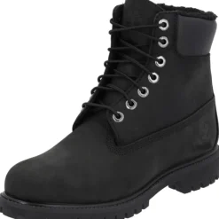 Herren Timberland Stiefel<6in Premium Fur M, Winterstiefeletten, Herren, Schwarz