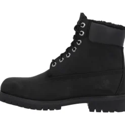 Herren Timberland Stiefel<6in Premium Fur M, Winterstiefeletten, Herren, Schwarz