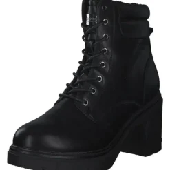 Damen Tom Tailor Stiefel<4295702, Plateau-Stiefeletten, Damen, black black