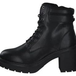 Damen Tom Tailor Stiefel<4295702, Plateau-Stiefeletten, Damen, black black