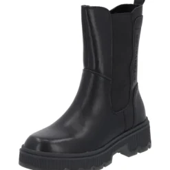 Damen Tom Tailor Stiefel<6390110, Stiefeletten, Damen, black