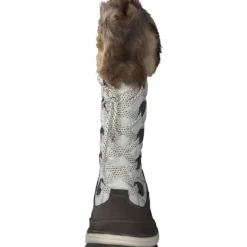 Damen Tom Tailor Stiefel<4272101, Winterstiefel, Damen, mokka-white