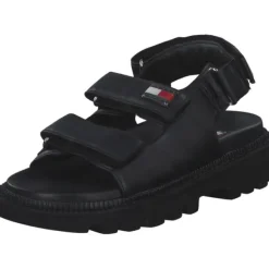 Damen Tommy Hilfiger Sandaletten<EN0EN02461, Keilsandaletten, Damen, Schwarz