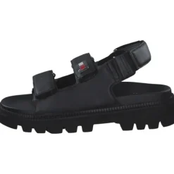 Damen Tommy Hilfiger Sandaletten<EN0EN02461, Keilsandaletten, Damen, Schwarz