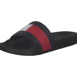 Herren Tommy Hilfiger Pantoletten & Badeschuhe<FM0FM04263, Badelatschen, Herren, Schwarz