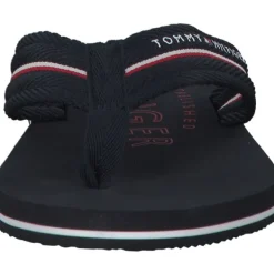 Damen Tommy Hilfiger Pantoletten & Badeschuhe|Pantoletten & Badeschuhe<FM0FM04471, Zehentrenner, Desert Sky