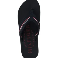 Damen Tommy Hilfiger Pantoletten & Badeschuhe|Pantoletten & Badeschuhe<FM0FM04471, Zehentrenner, Desert Sky