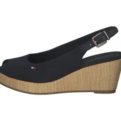 Damen Tommy Hilfiger Sandaletten<FW0FW04788, Keilsandaletten, Damen, Blau (Desert Sky)