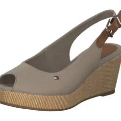 Damen Tommy Hilfiger Sandaletten<FW0FW04788, Keilsandaletten, Damen, Beige