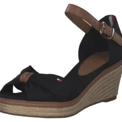 Damen Tommy Hilfiger Sandaletten<FW0FW00906, Keilsandaletten, Damen, Schwarz