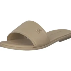 Damen Tommy Hilfiger Pantoletten & Badeschuhe<FW0FW07936, Plateau-Pantoletten, Damen, harvest wheat