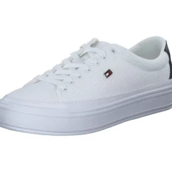 Damen Tommy Hilfiger Klassische- & Business Schuhe<FW0FW07675, Schnürschuhe, Damen, Weiß