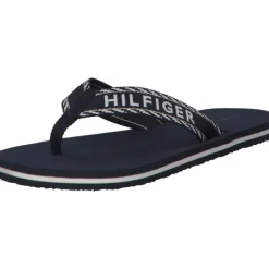 Damen Tommy Hilfiger Pantoletten & Badeschuhe<FW0FW07143, Zehentrenner, Damen, space blue