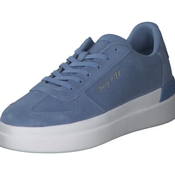 Damen Tommy Hilfiger Sneakers<FW0FW065I8, Sneakers Low, Damen, Blau