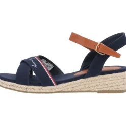 Kinder Tommy Hilfiger Sandaletten<T3A7-32187, Keilsandaletten, Kinder, Blau