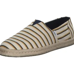 Damen Toms Slipper<Alp Rope 1001987, Slipper, Damen, beige grün