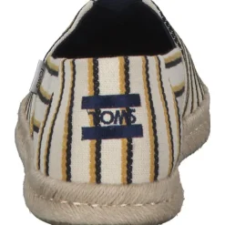 Damen Toms Slipper<Alp Rope 1001987, Slipper, Damen, beige grün