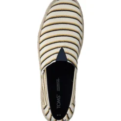 Damen Toms Slipper<Alp Rope 1001987, Slipper, Damen, beige grün