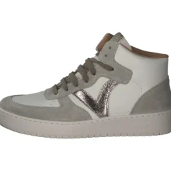 Damen Viktoria Sneakers<1258223, Sneakers High, Damen, khaki/white