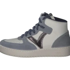 Damen Viktoria Sneakers<1258223, Sneakers High, Damen, glaciar/white