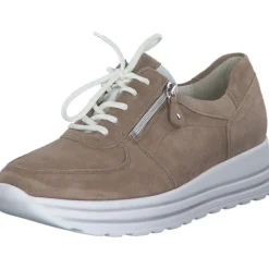 Damen Waldläufer Klassische- & Business Schuhe<758008-203/230, Schnürschuhe, Damen, TAUPE WEISS