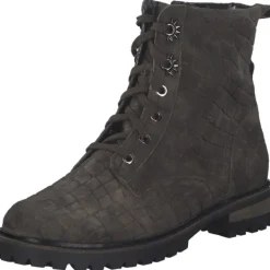 Damen Waldläufer Stiefel<Ayla 774802, Schnürstiefeletten, Damen, kitt
