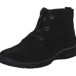 Damen Waldläufer Stiefel<Hesna 312804, Stiefel, Damen, Schwarz