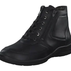Damen Waldläufer Stiefel<Hesna 312H82, Stiefel, Damen, Schwarz