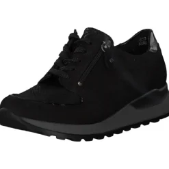 Damen Waldläufer Sneakers<Hiroko Soft H64007, Sneakers Low, Damen, Schwarz (Silver)