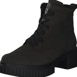 Damen Waldläufer Stiefel<Nala 789802, Schnürstiefeletten, Damen, Grau (Schiefer)