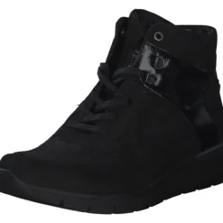 Damen Waldläufer Stiefel<Ramona 626K82, Schnürstiefeletten, Damen, Schwarz
