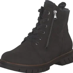 Damen Waldläufer Stiefel<Xara 975901, Winterstiefel, Damen, Grau (Carbon)