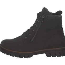 Damen Waldläufer Stiefel<Xara 975901, Winterstiefel, Damen, Grau (Carbon)